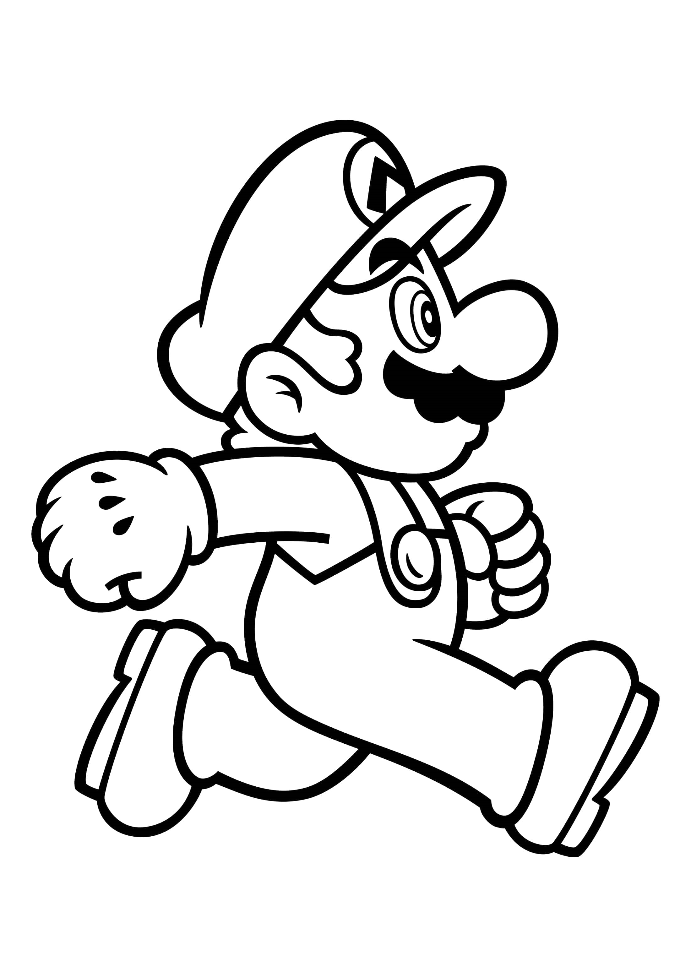 73 Mario Coloring Pages for Kids Printable 62