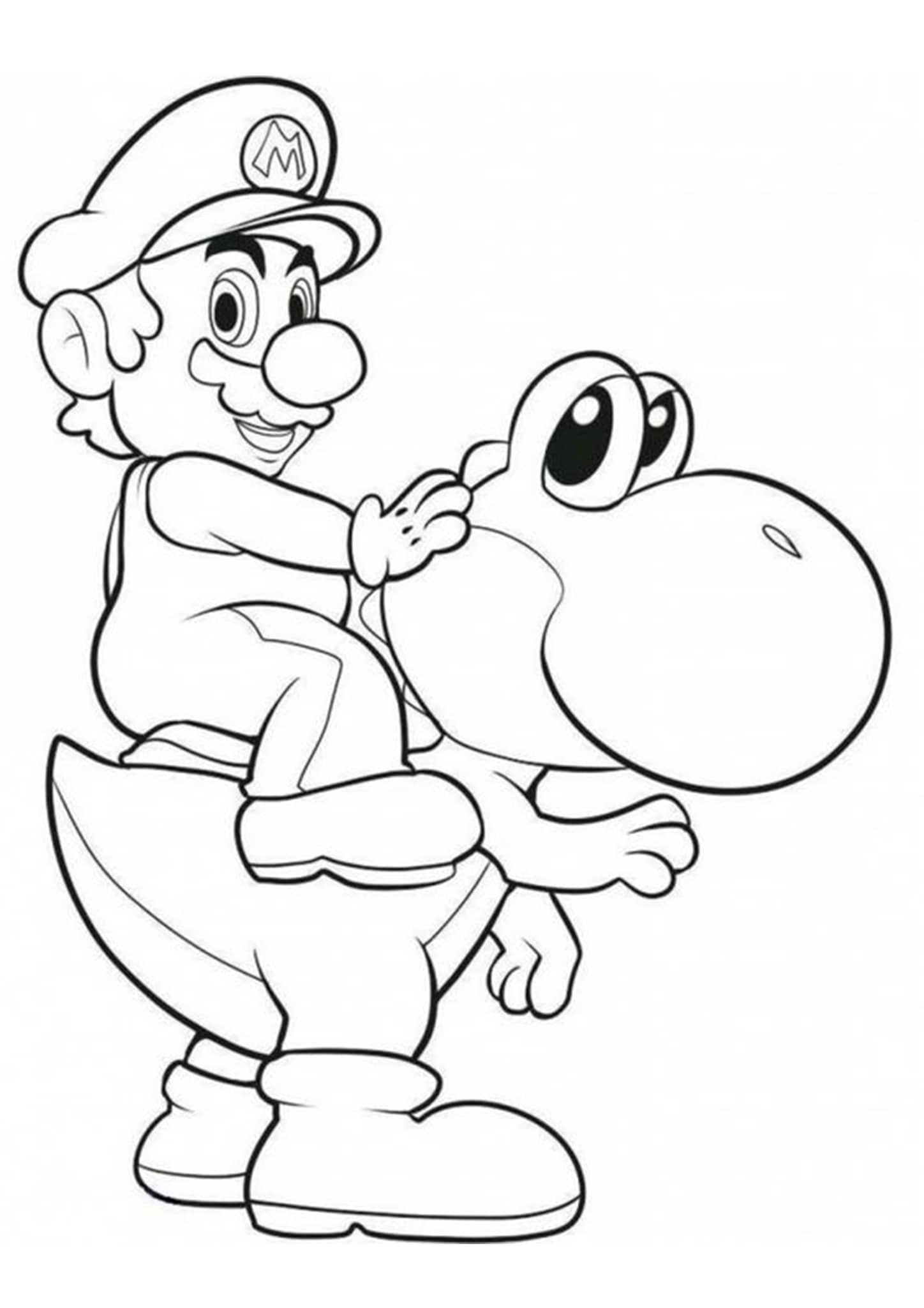 73 Mario Coloring Pages for Kids Printable 71