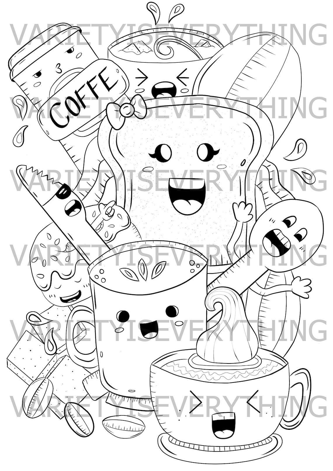 86 Breakfast Coloring Pages Printable 10