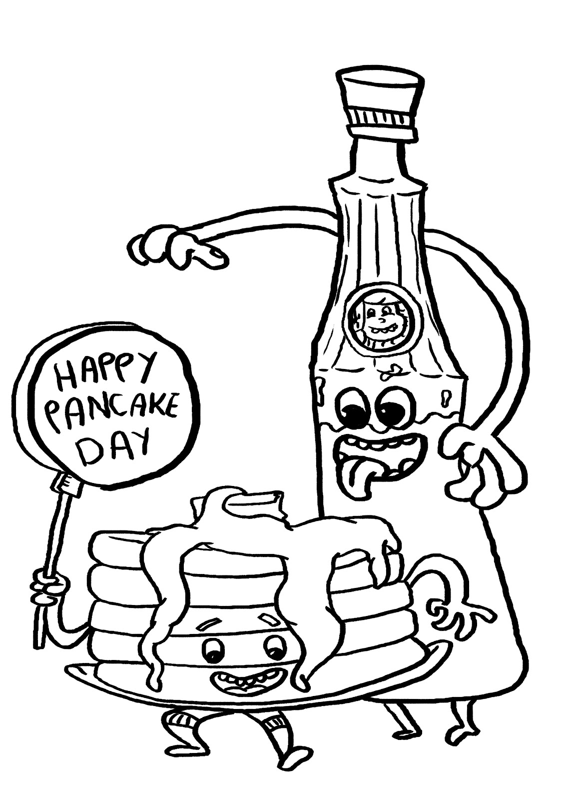 86 Breakfast Coloring Pages Printable 16