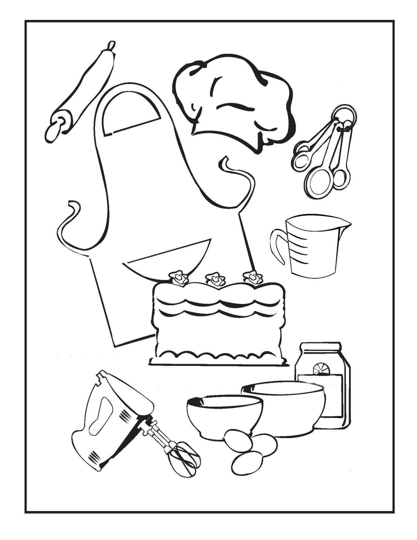 86 Breakfast Coloring Pages Printable 28