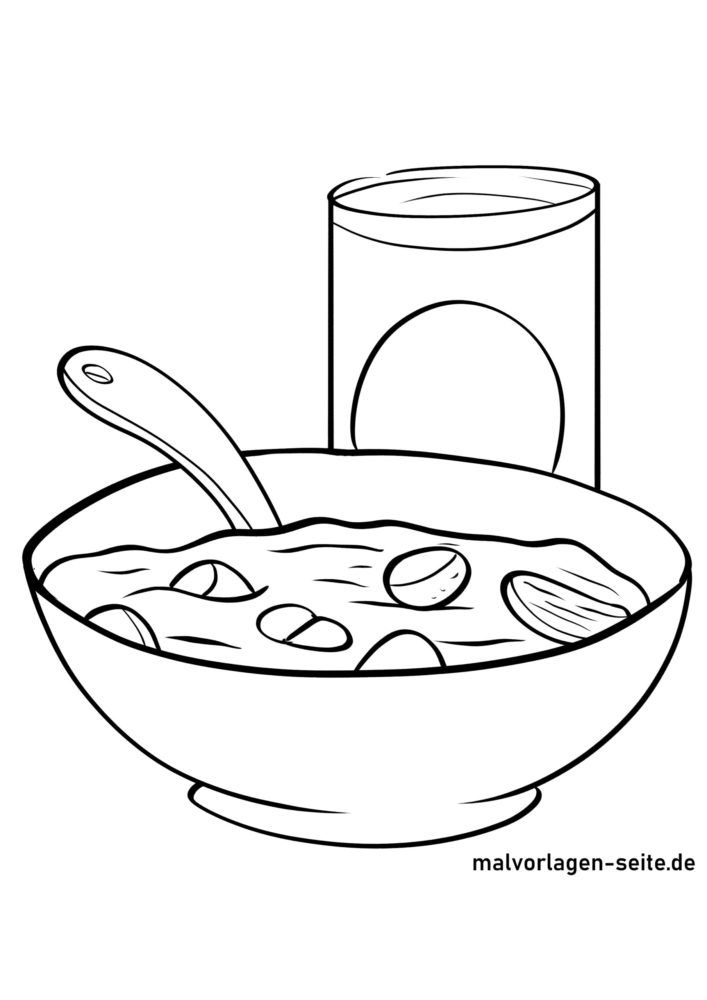 86 Breakfast Coloring Pages Printable 35