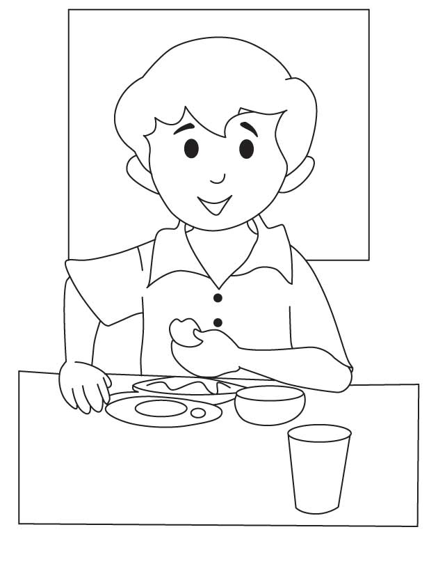 86 Breakfast Coloring Pages Printable 51