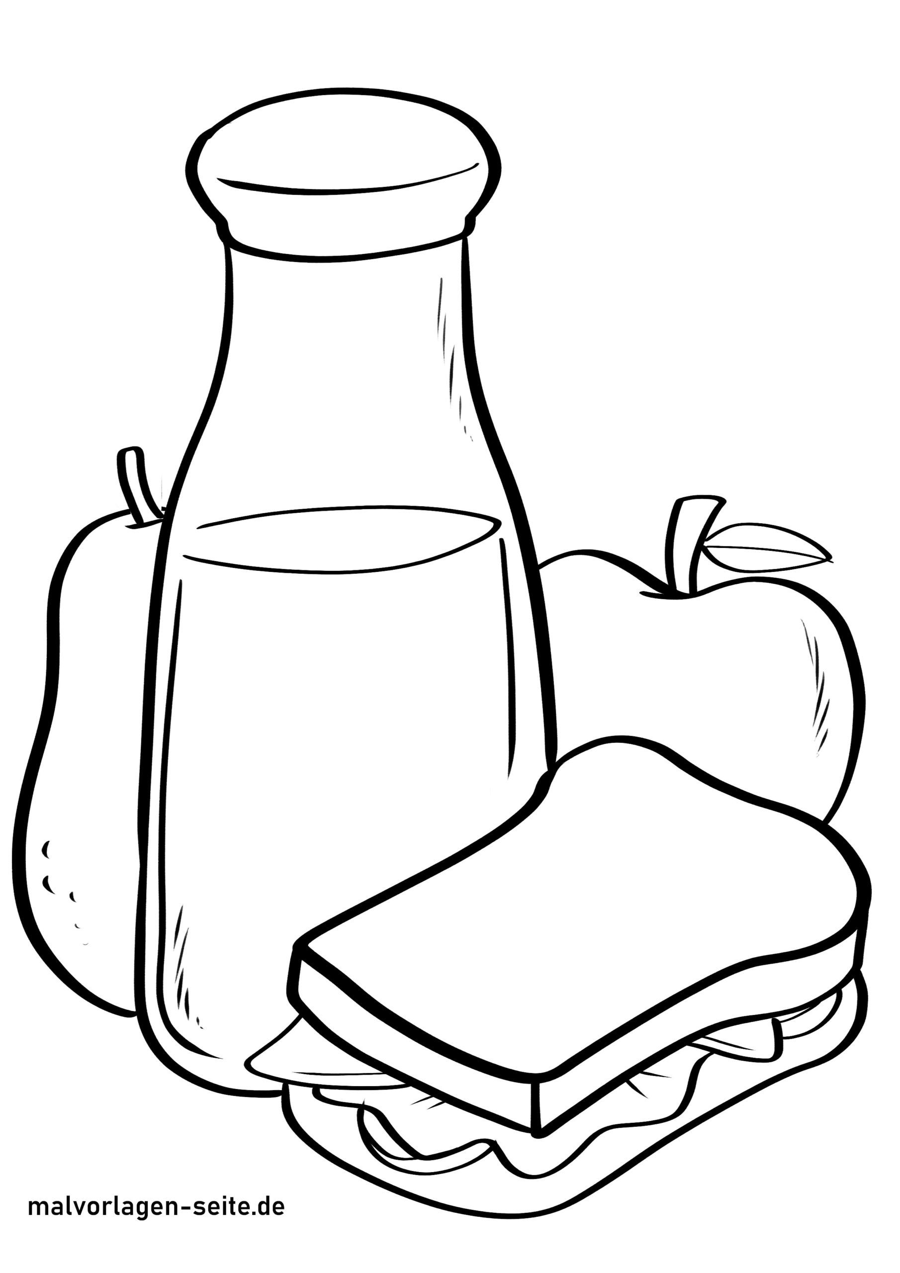 86 Breakfast Coloring Pages Printable 6