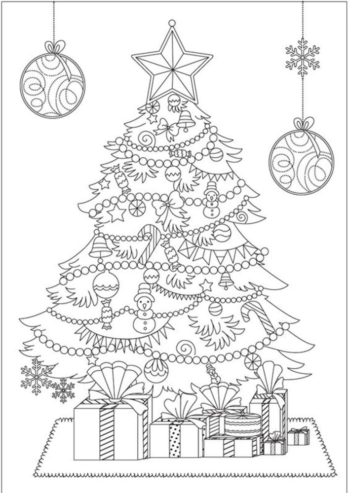 88 Tree Coloring Pages for Kids Printable 32