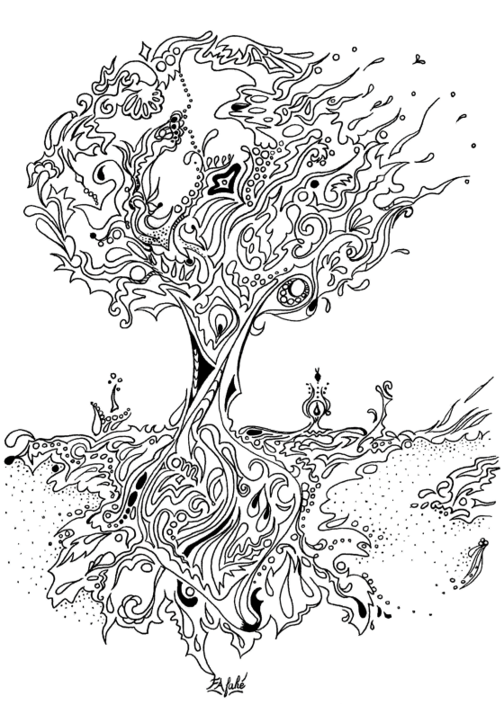 88 Tree Coloring Pages for Kids Printable 33