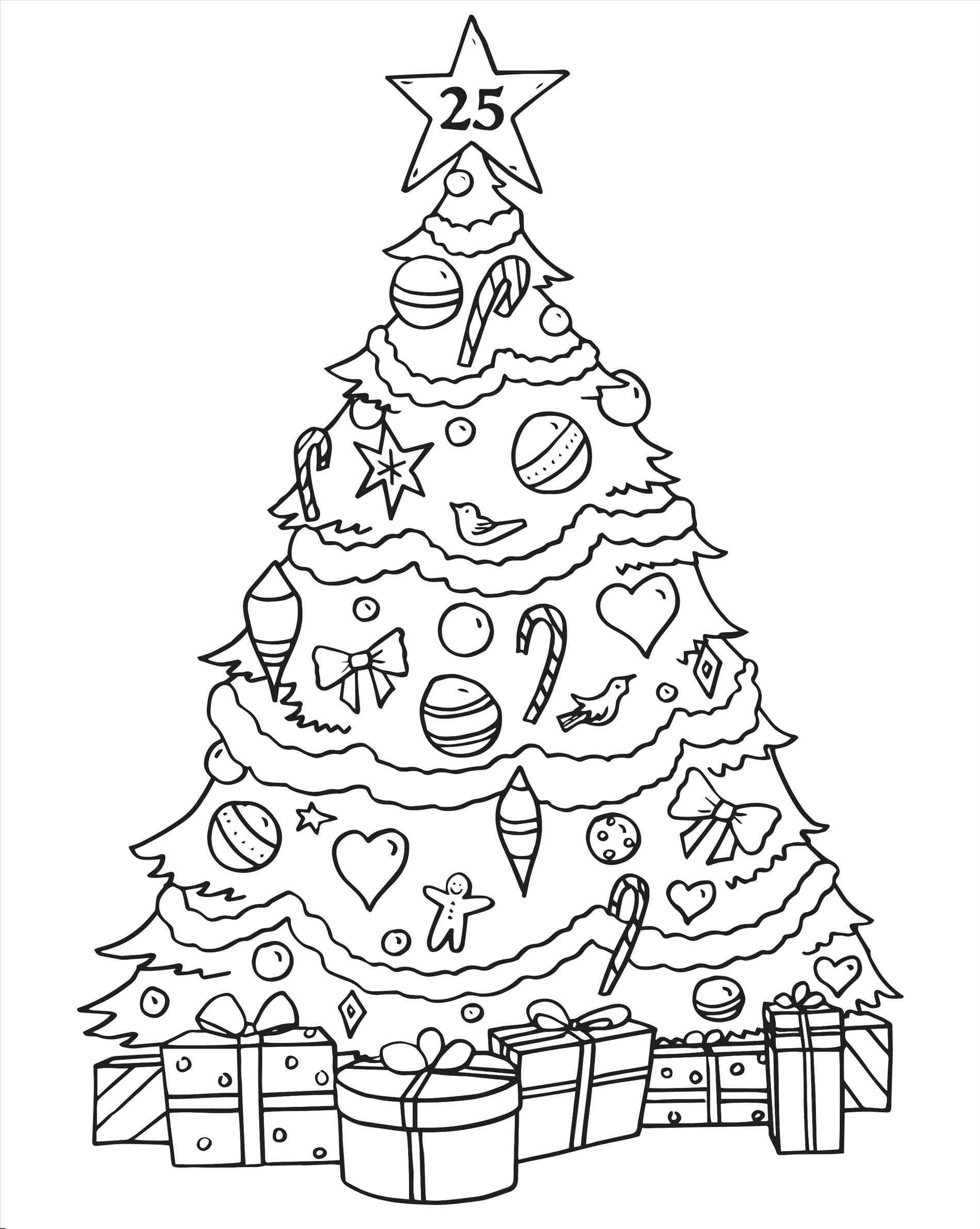 88 Tree Coloring Pages for Kids Printable 48