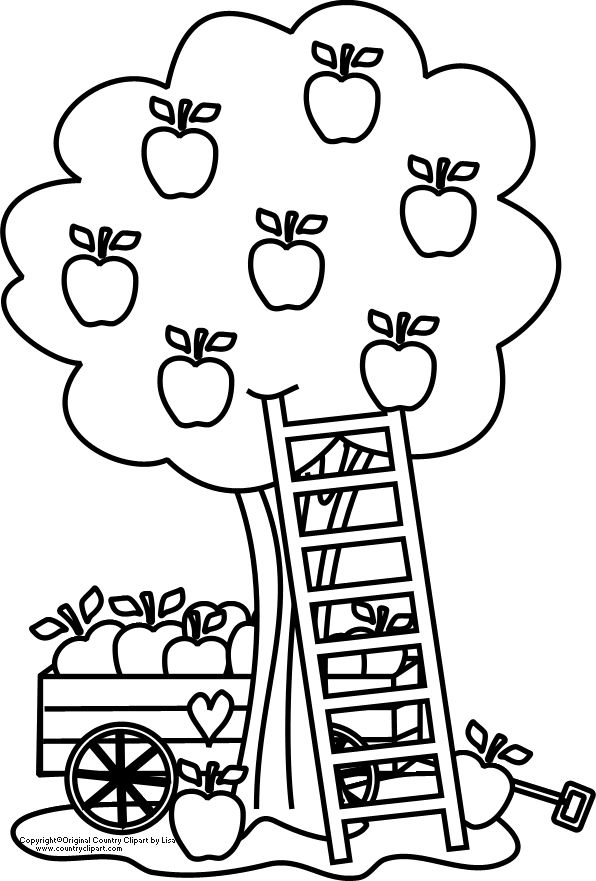 88 Tree Coloring Pages for Kids Printable 49