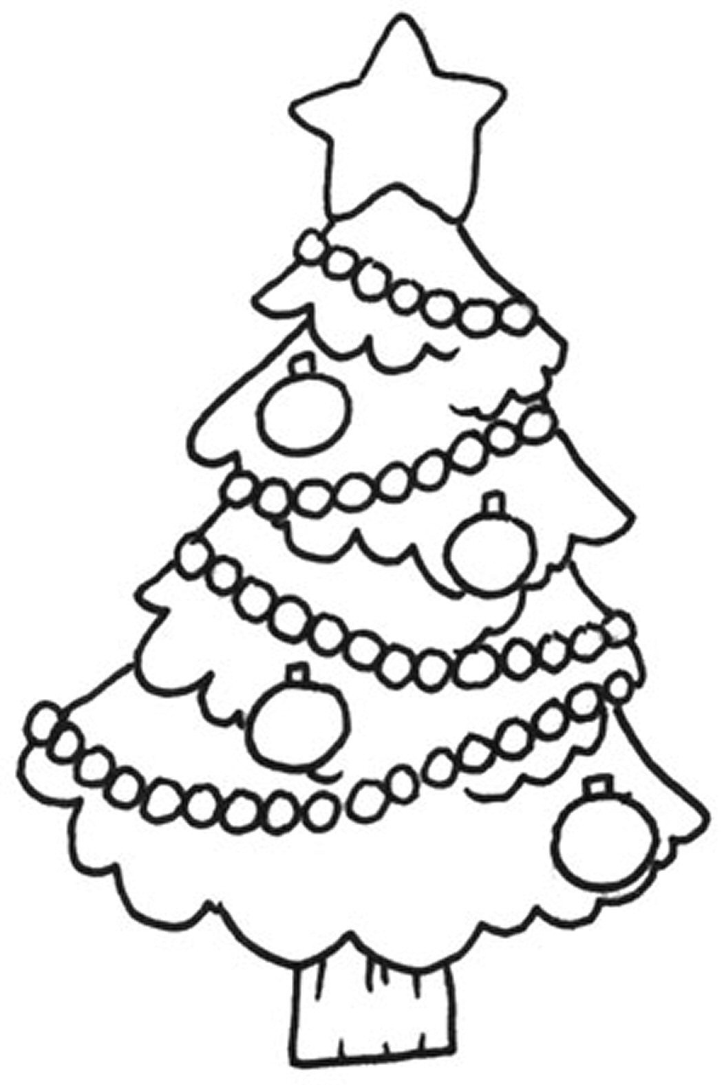 88 Tree Coloring Pages for Kids Printable 5