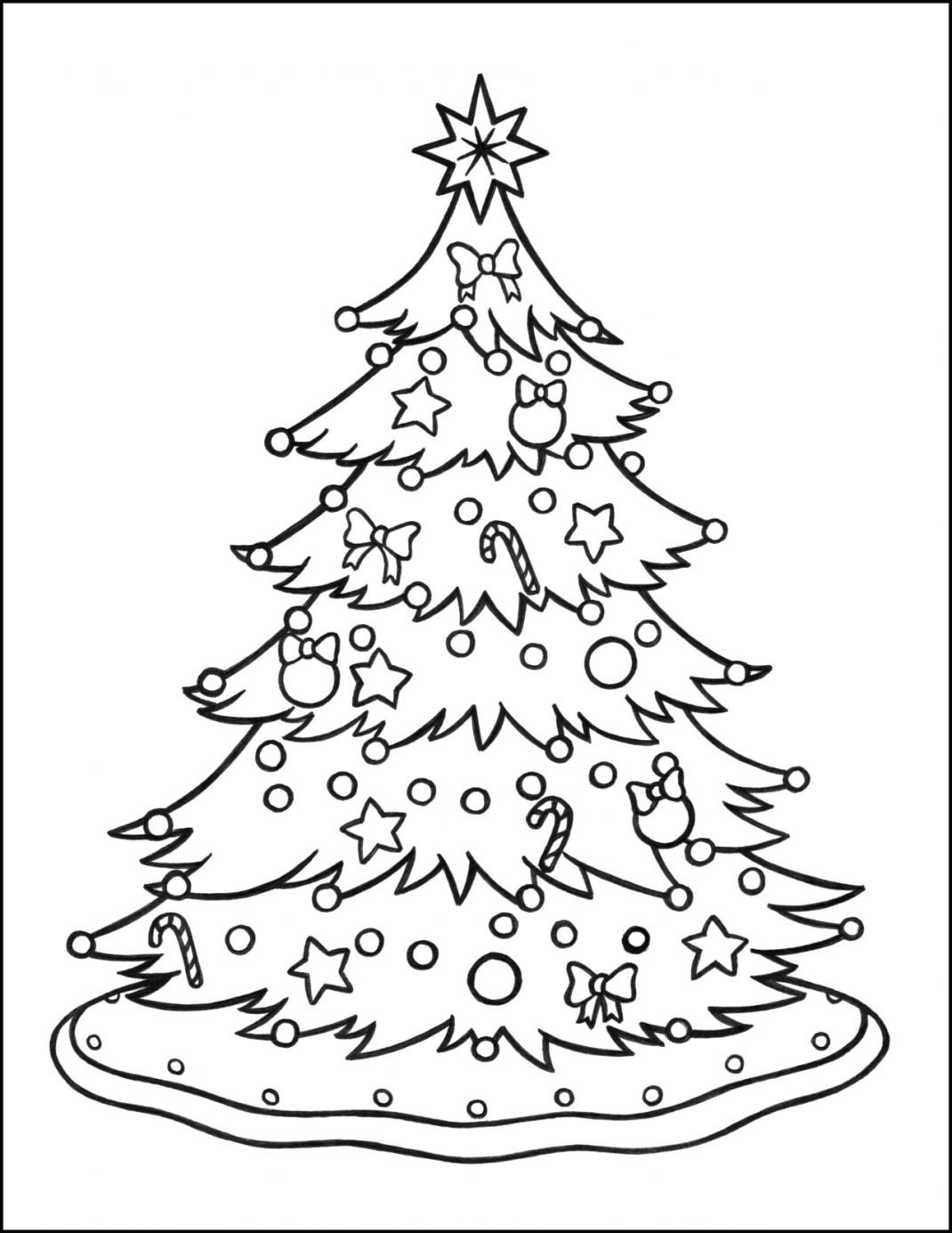 88 Tree Coloring Pages for Kids Printable 60