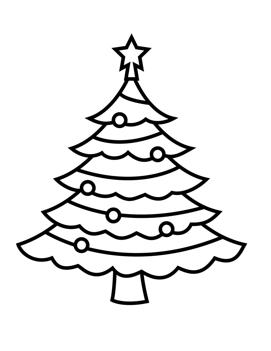 88 Tree Coloring Pages for Kids Printable 80