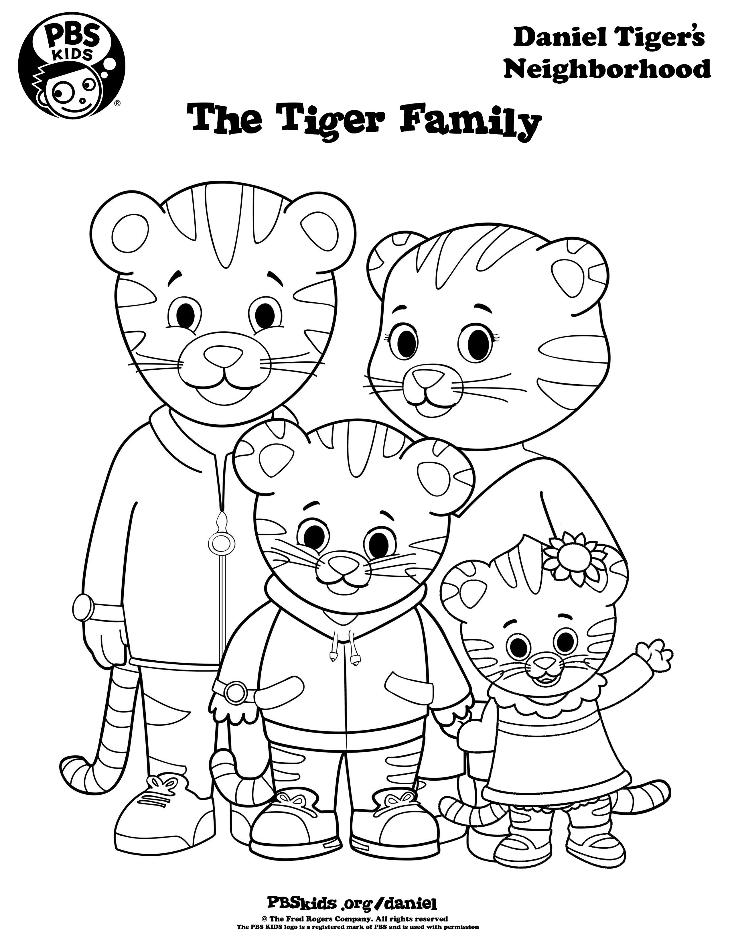 90 Printable Tiger Coloring Pages for Kids 13