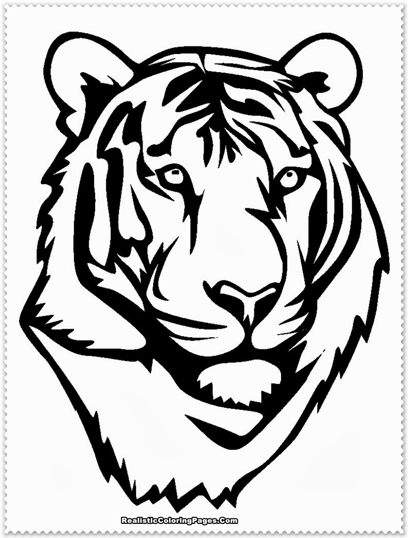 90 Printable Tiger Coloring Pages for Kids 14