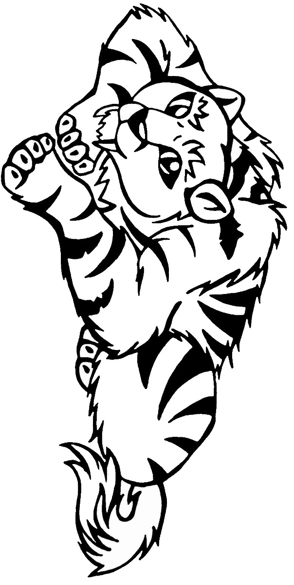 90 Printable Tiger Coloring Pages for Kids 28