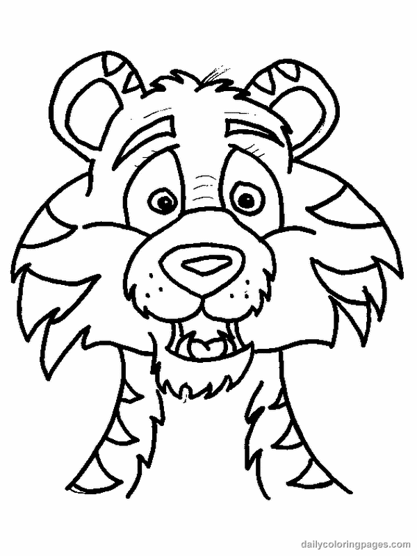 90 Printable Tiger Coloring Pages for Kids 37