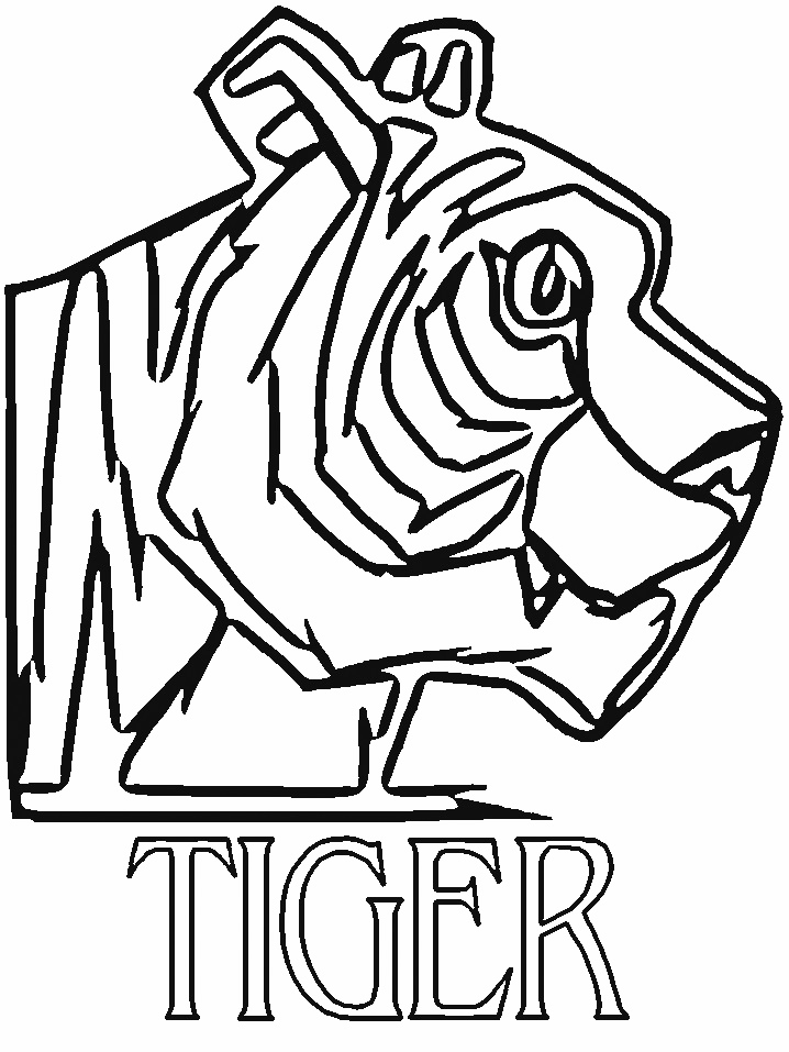 90 Printable Tiger Coloring Pages for Kids 38