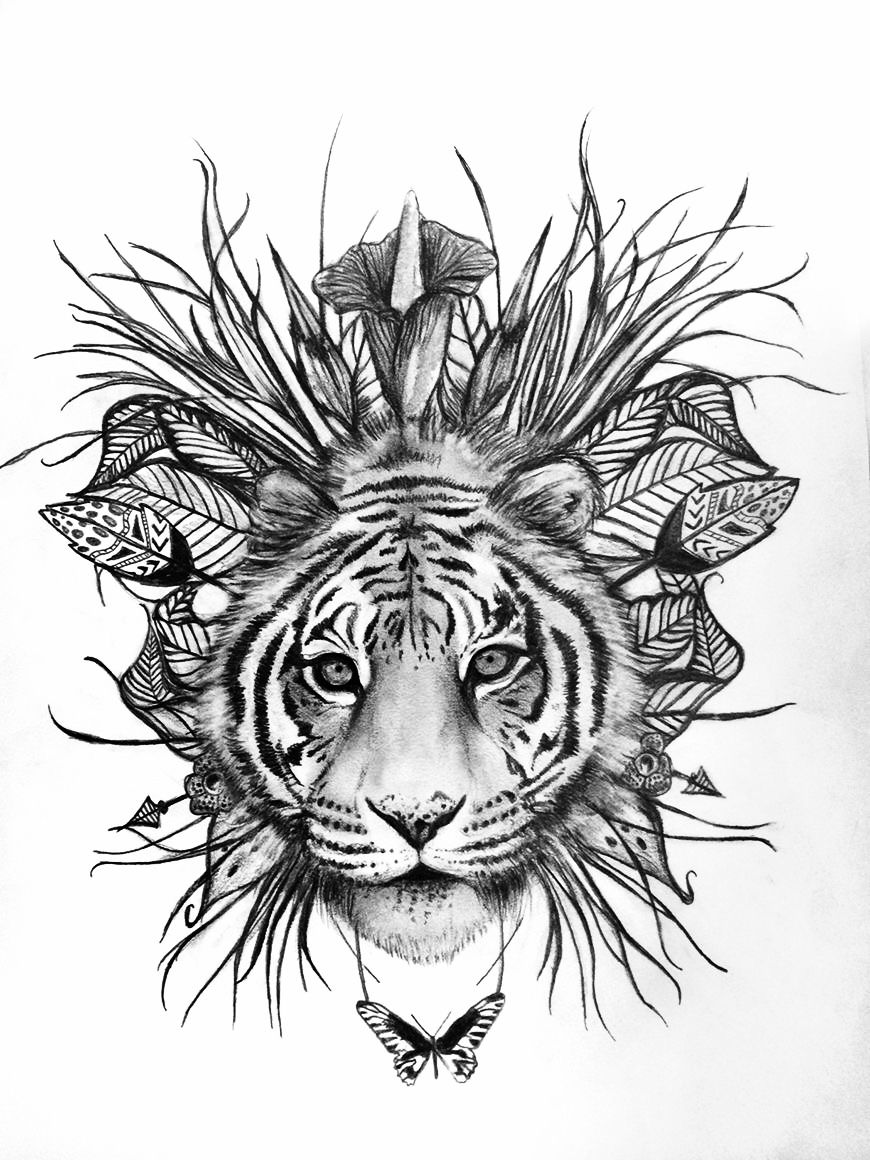 90 Printable Tiger Coloring Pages for Kids 83