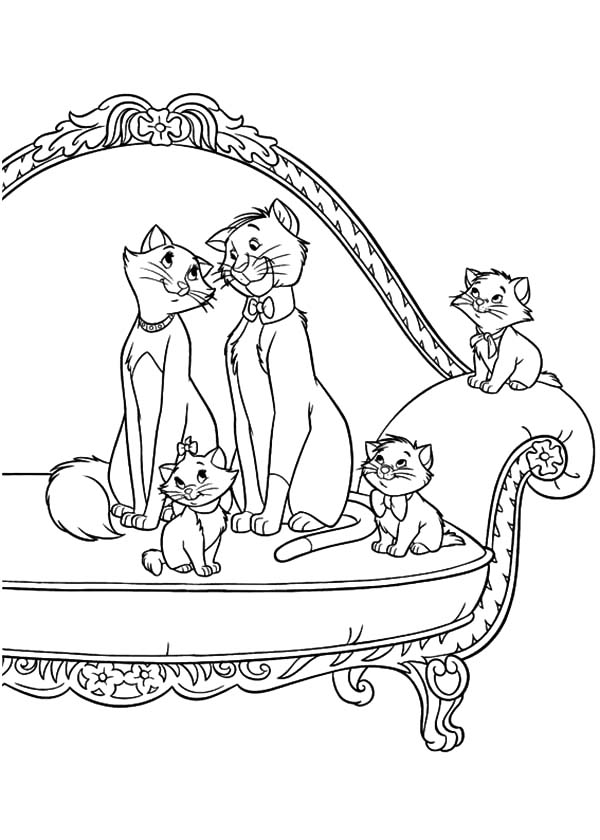 94 Aristocats Coloring Pages Printable 19