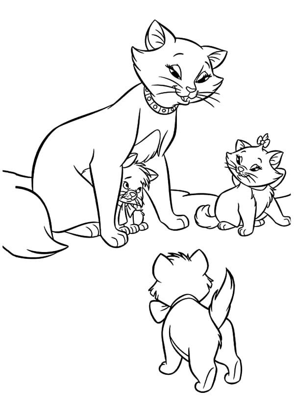 94 Aristocats Coloring Pages Printable 20