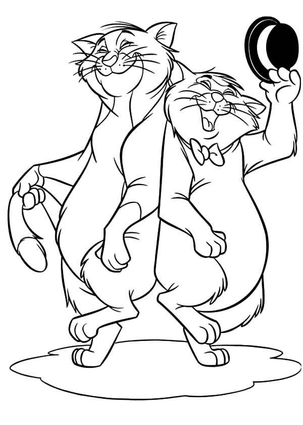 94 Aristocats Coloring Pages Printable 26