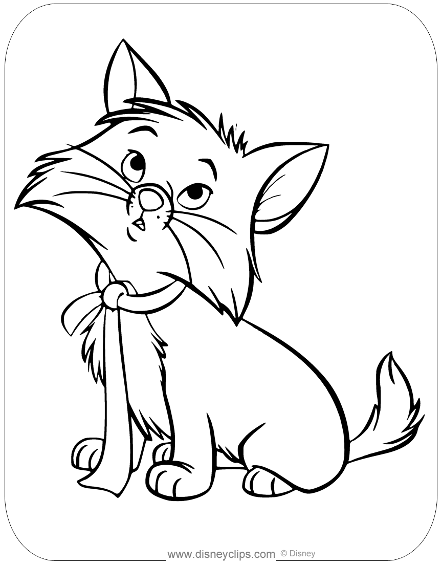 94 Aristocats Coloring Pages Printable 27