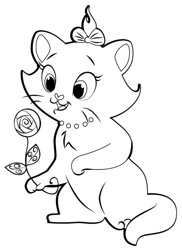 94 Aristocats Coloring Pages Printable 46