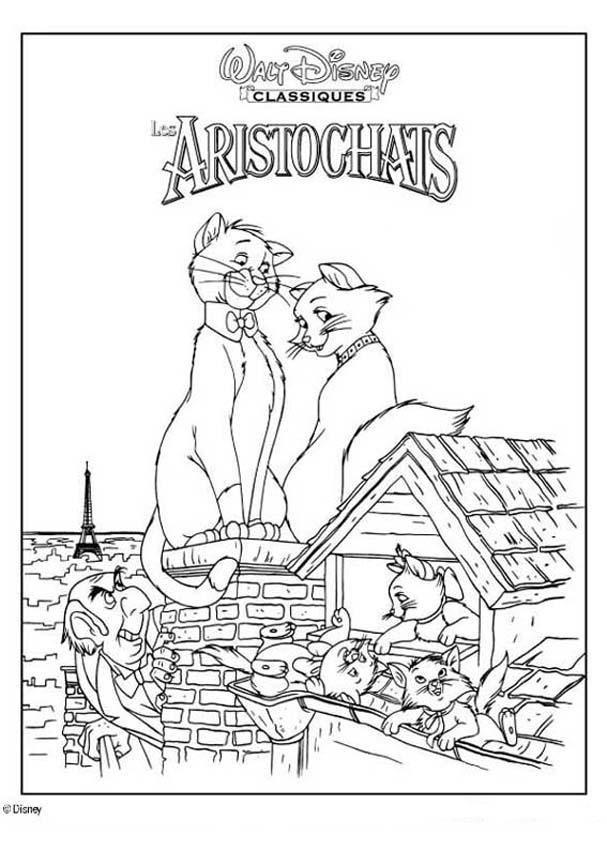 94 Aristocats Coloring Pages Printable 5