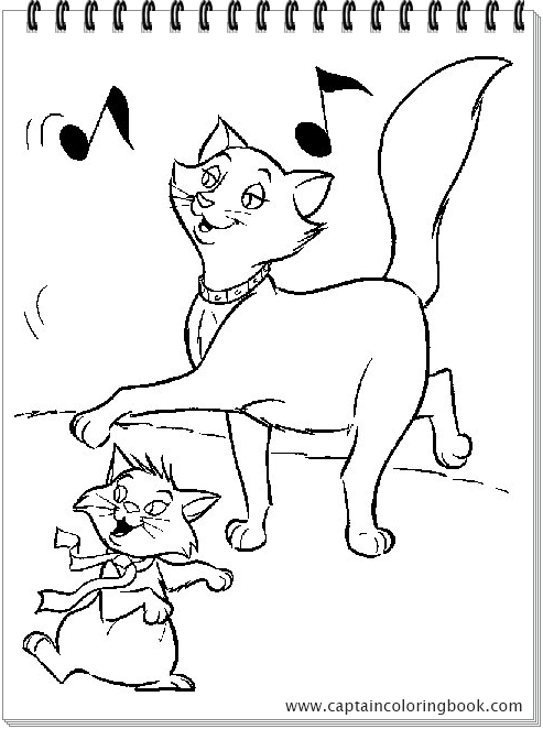 94 Aristocats Coloring Pages Printable 50