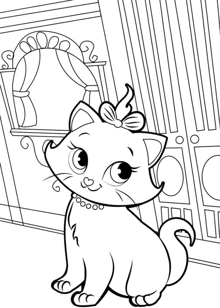 94 Aristocats Coloring Pages Printable 53