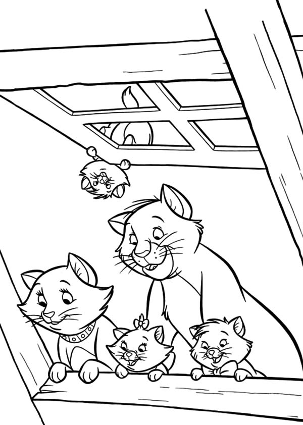 94 Aristocats Coloring Pages Printable 54