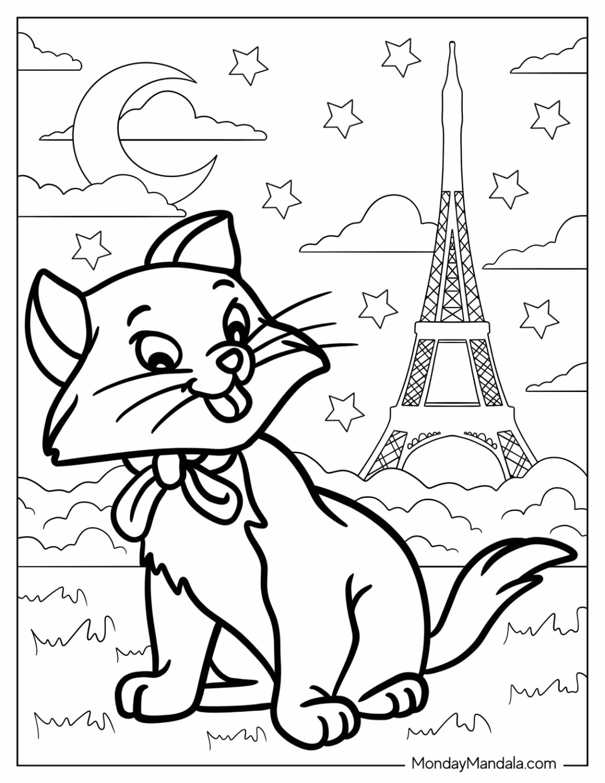 94 Aristocats Coloring Pages Printable 59