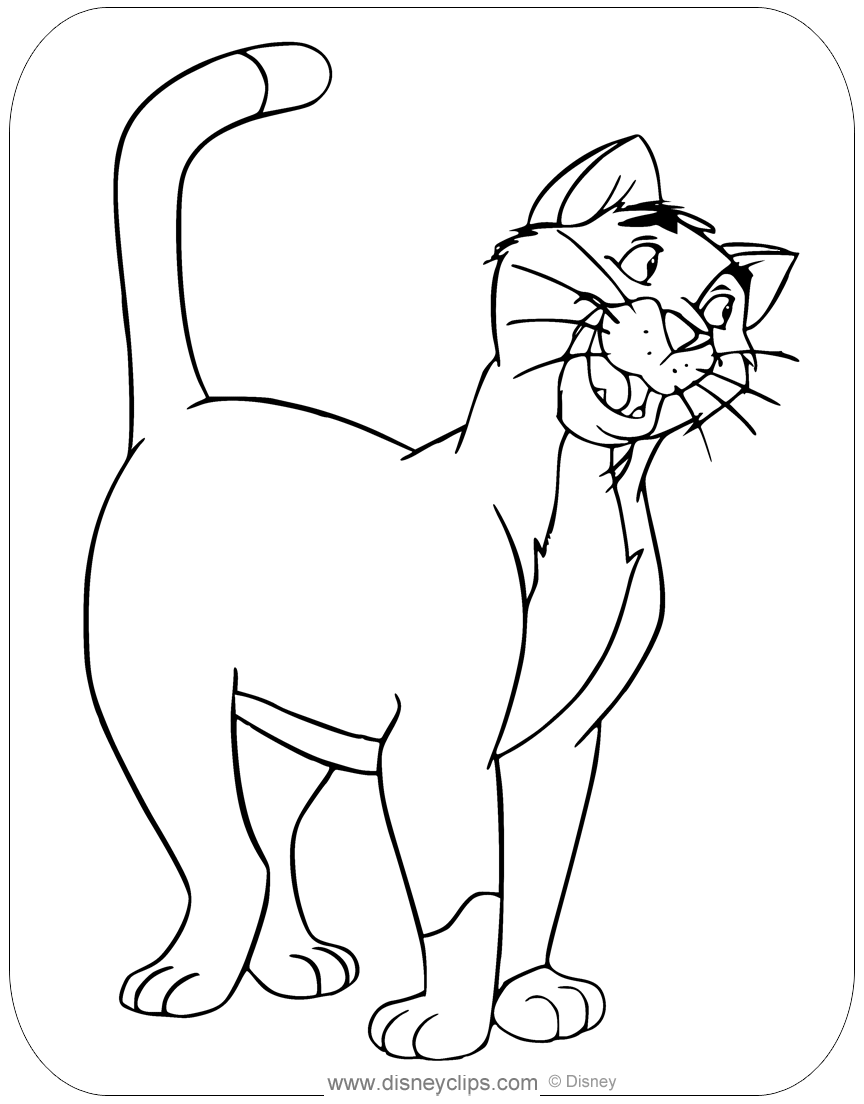 94 Aristocats Coloring Pages Printable 60