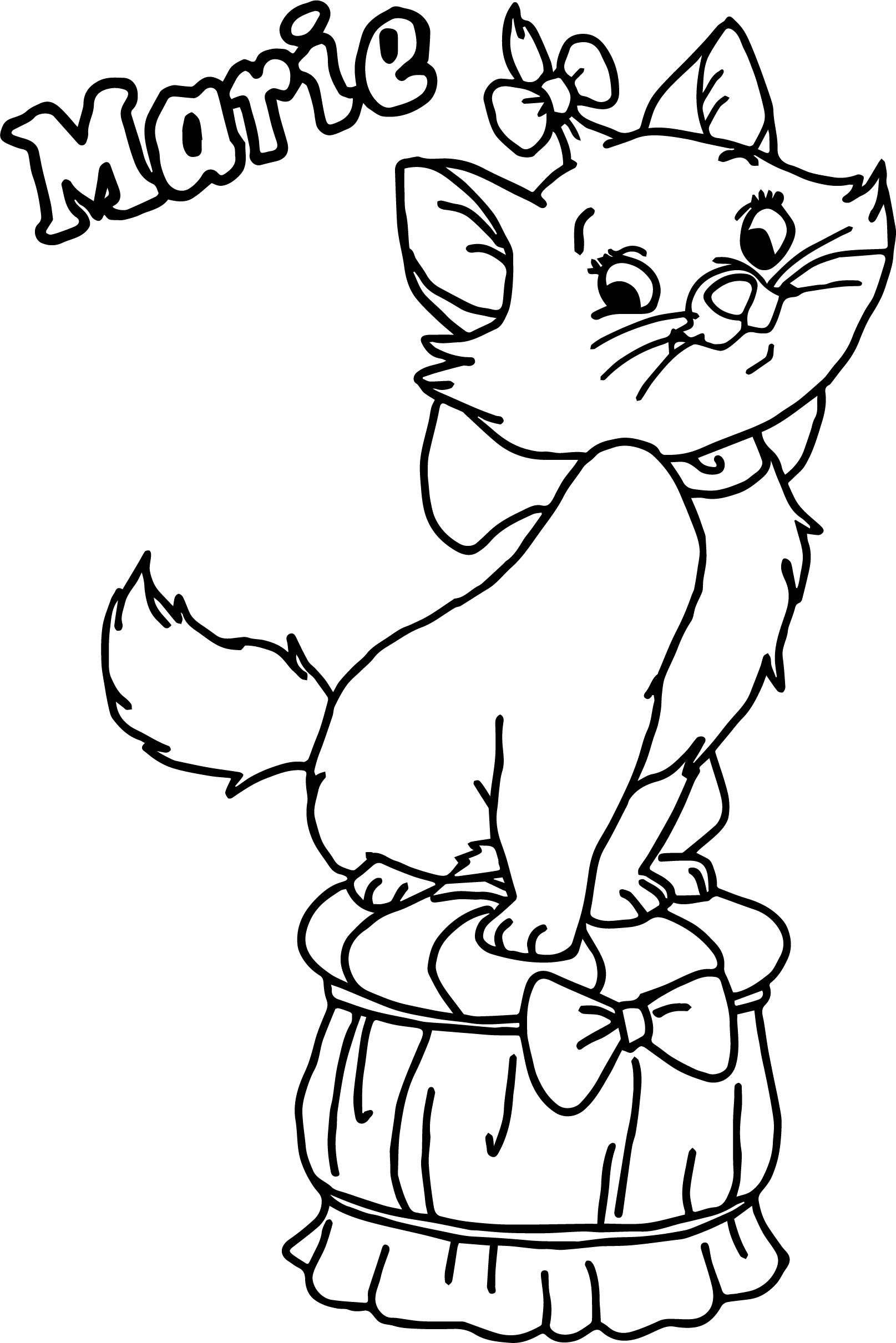 94 Aristocats Coloring Pages Printable 65