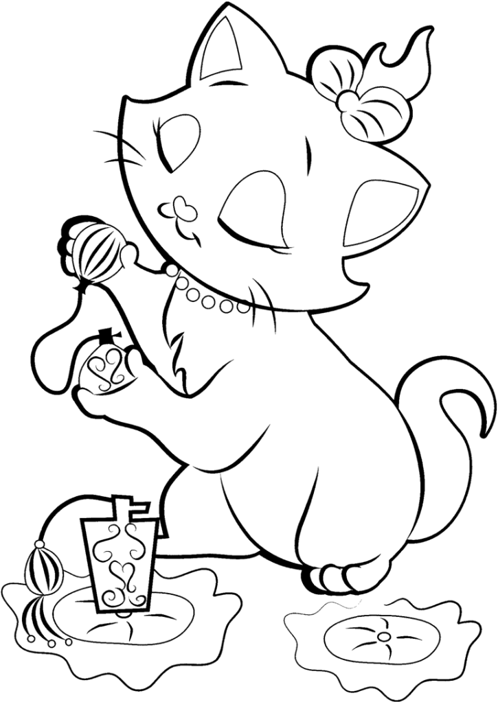 94 Aristocats Coloring Pages Printable 7