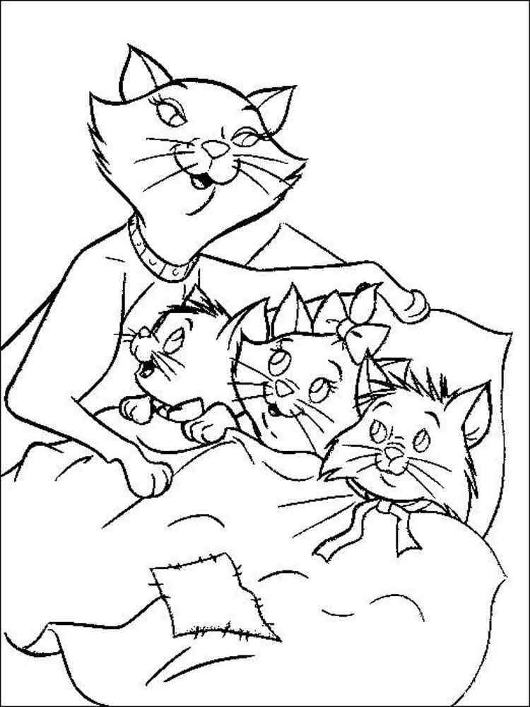 94 Aristocats Coloring Pages Printable 73