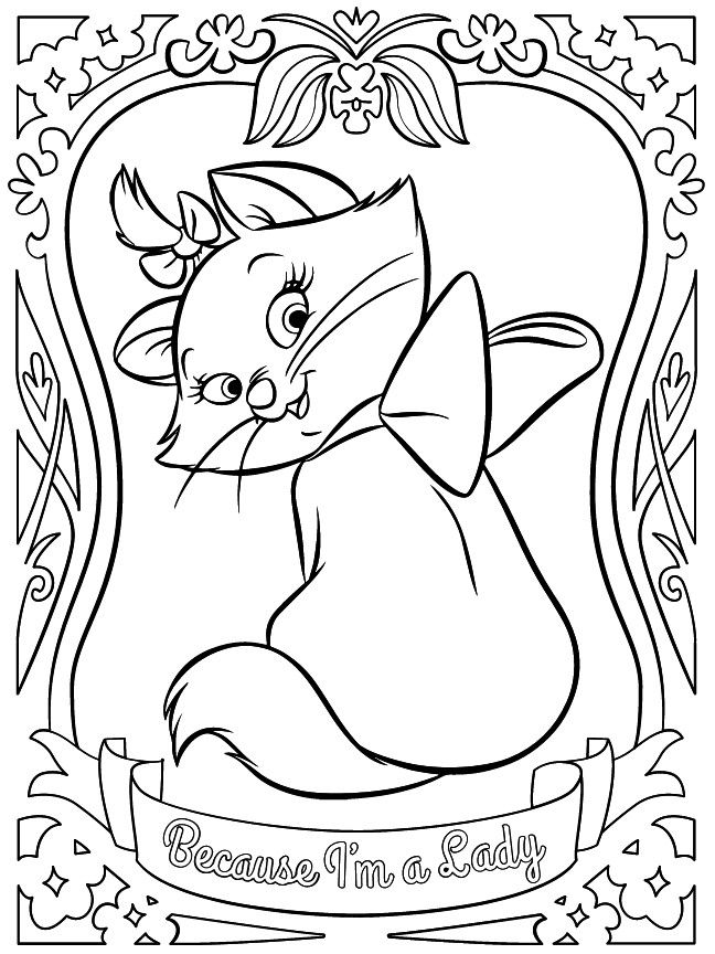 94 Aristocats Coloring Pages Printable 78