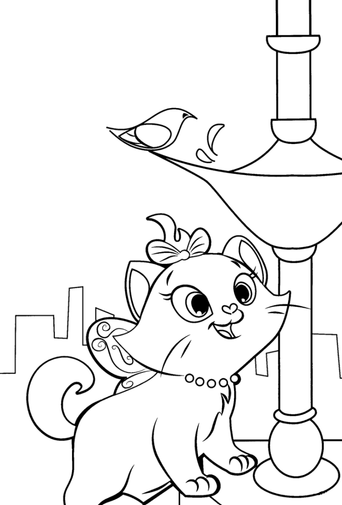 94 Aristocats Coloring Pages Printable 81