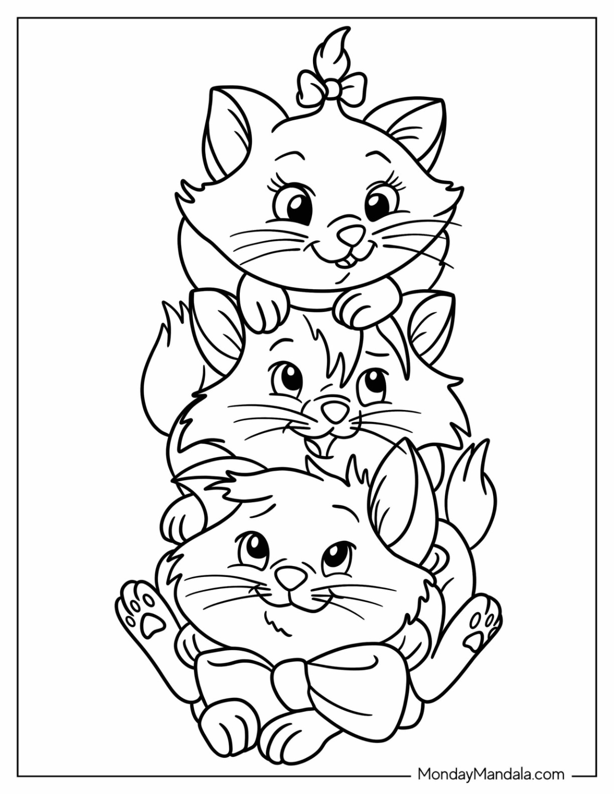 94 Aristocats Coloring Pages Printable 86