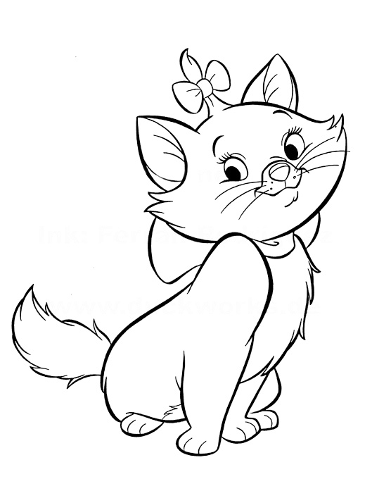 94 Aristocats Coloring Pages Printable 92