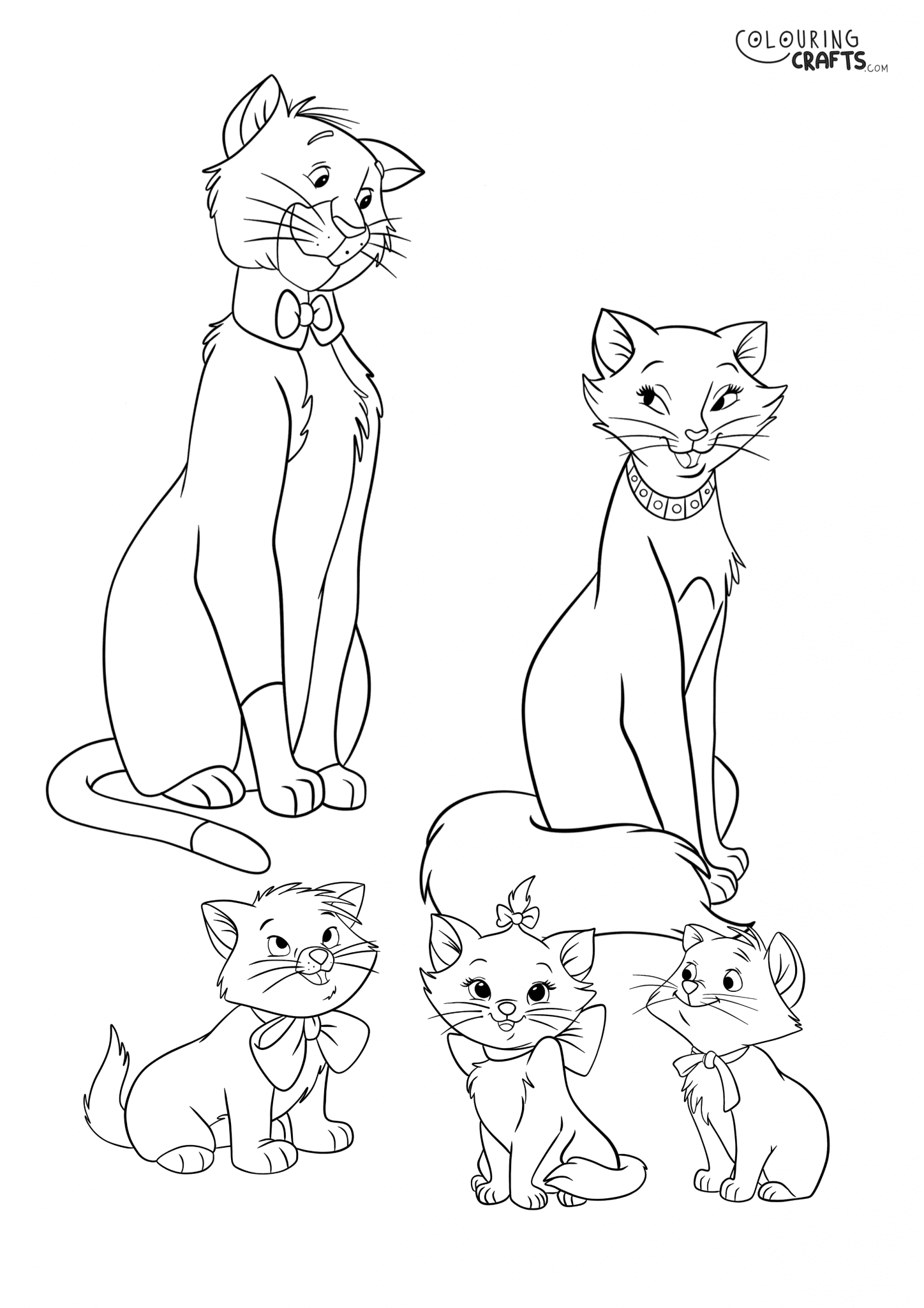 94 Aristocats Coloring Pages Printable 93