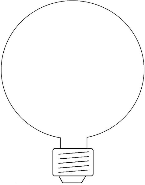 Bright Light Bulb Coloring Pages Printable 17