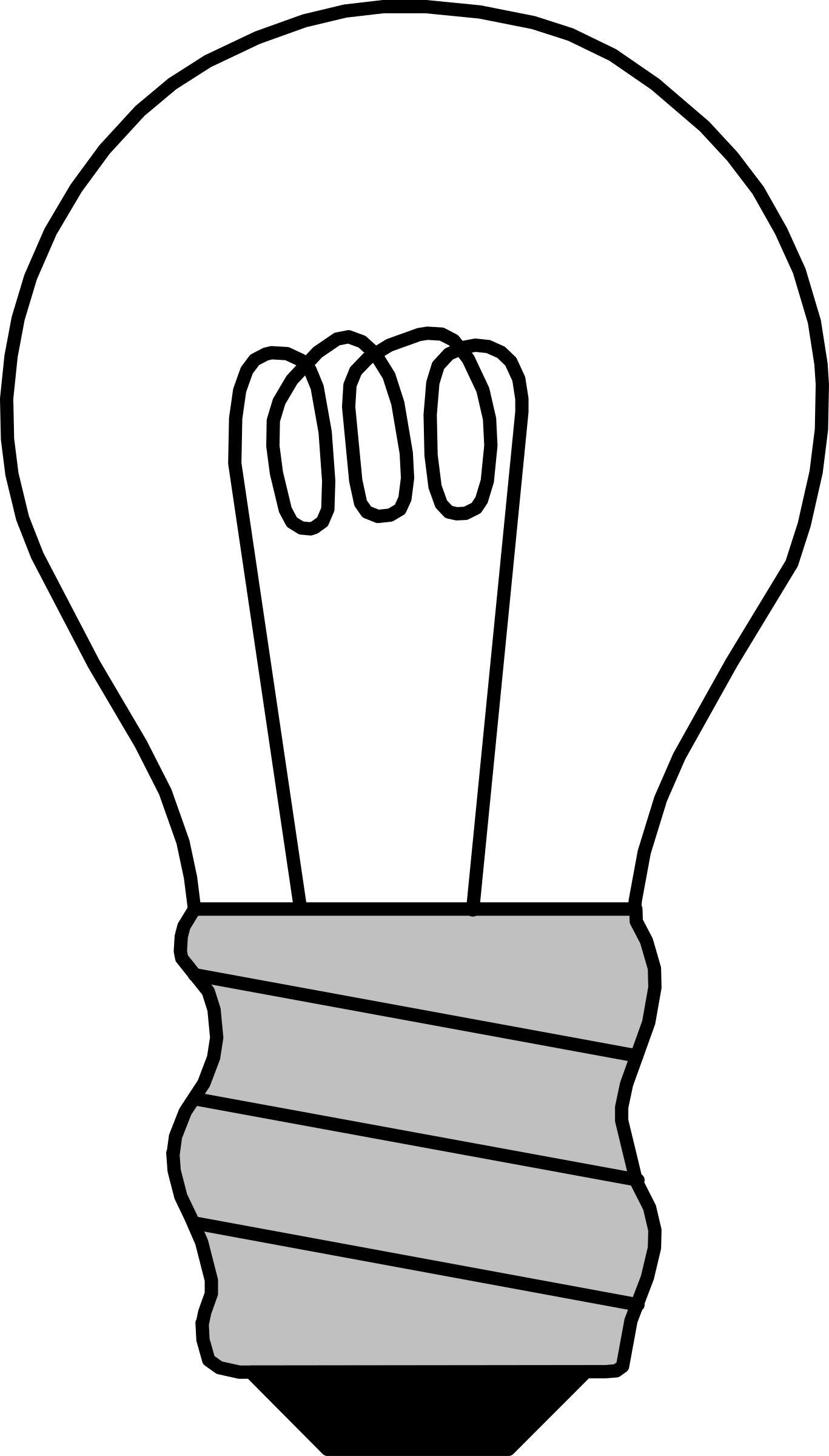 Bright Light Bulb Coloring Pages Printable 2