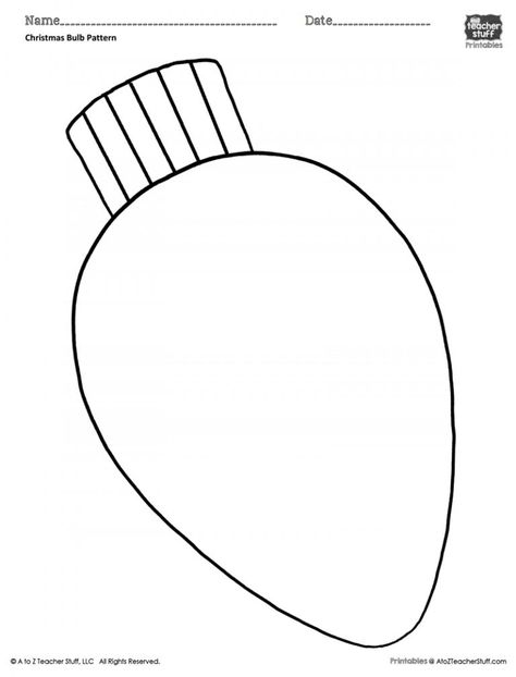 Bright Light Bulb Coloring Pages Printable 20