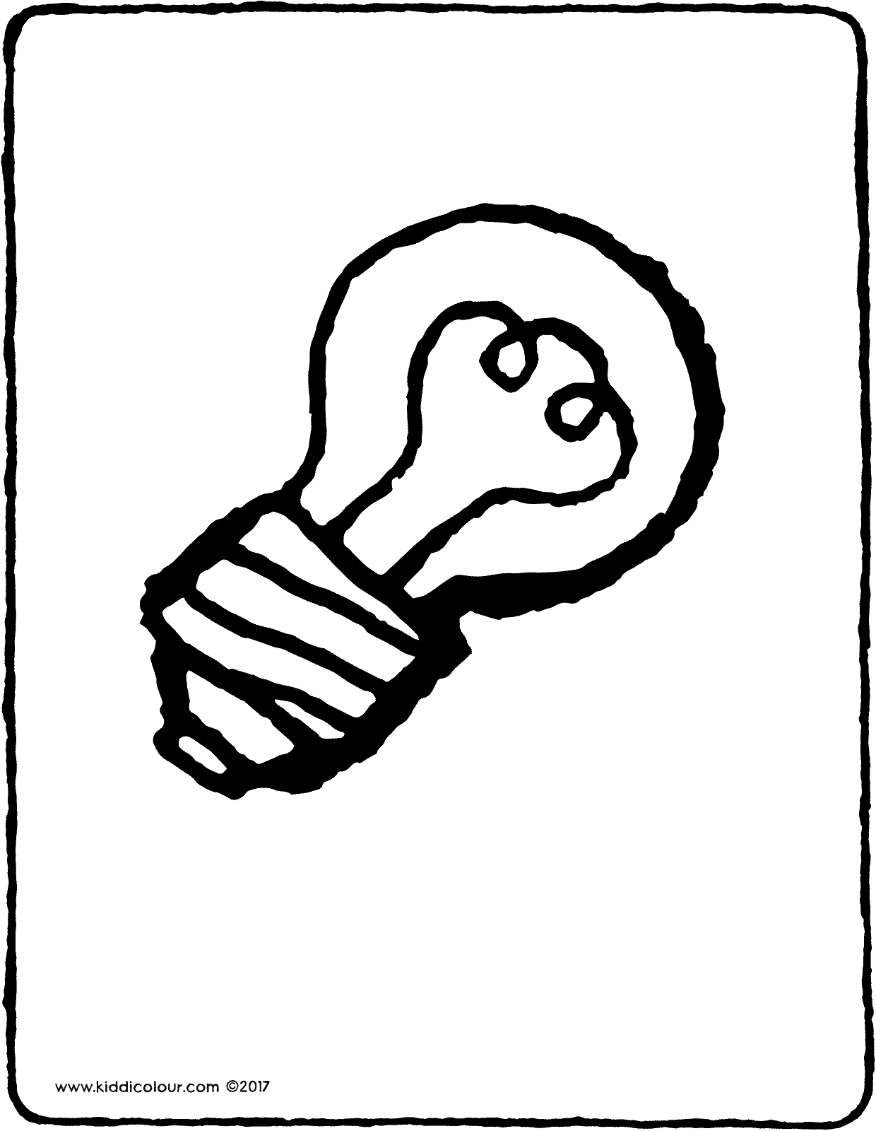 Bright Light Bulb Coloring Pages Printable 27