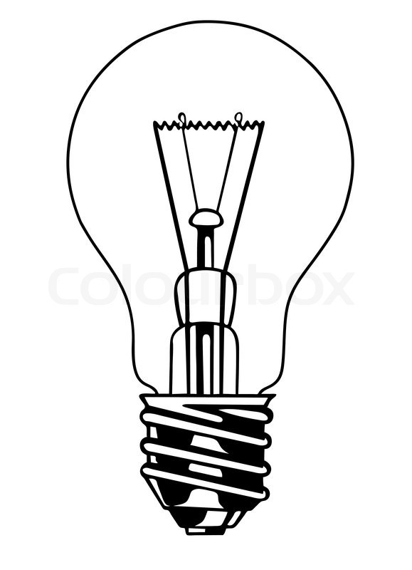 Bright Light Bulb Coloring Pages Printable 9