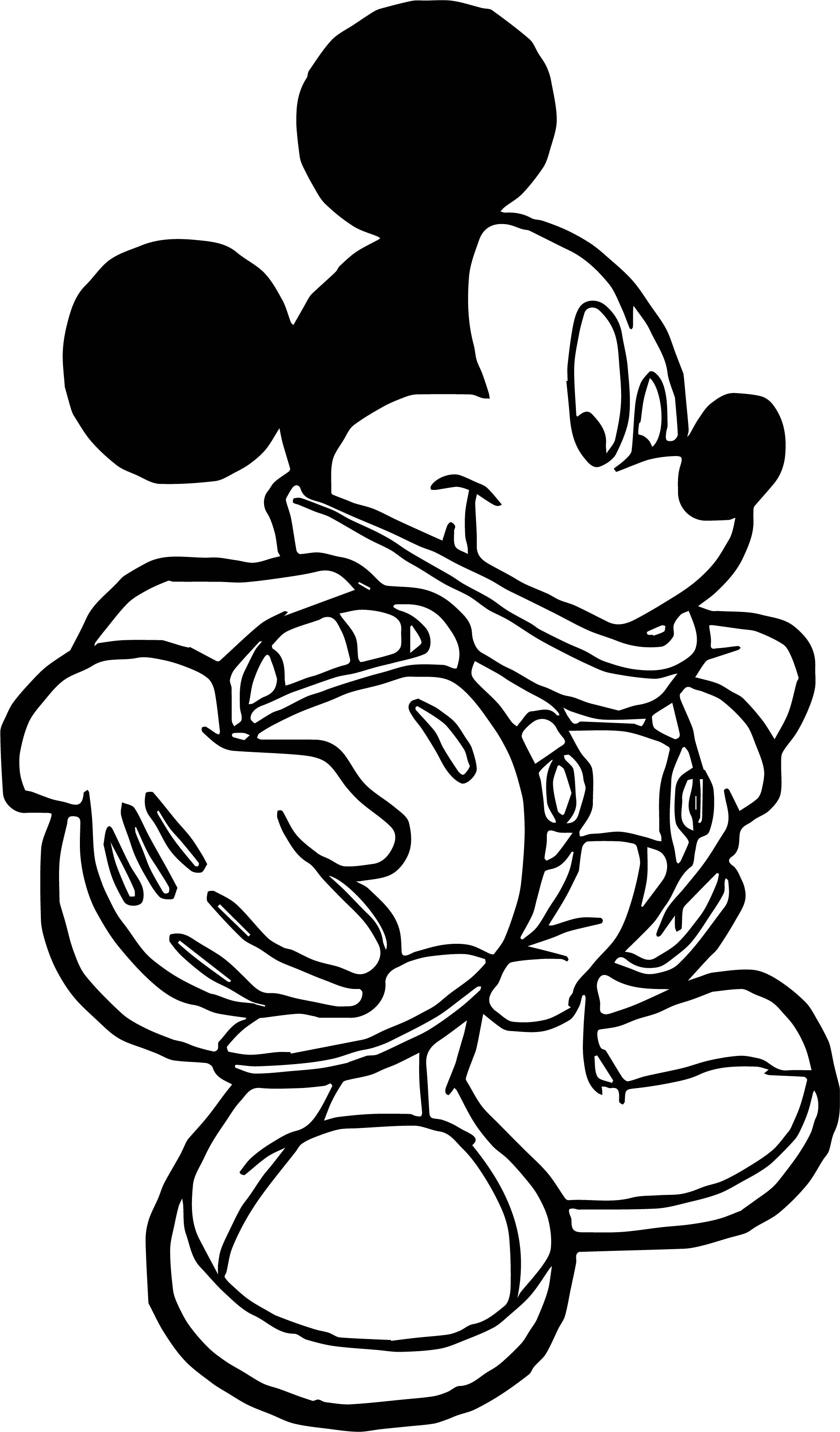 Classic Mickey Mouse Coloring Pages Printable 31