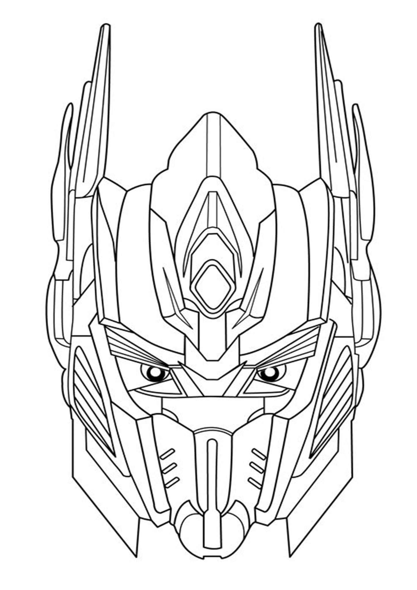 Exciting Transformers Coloring Pages Printable 12