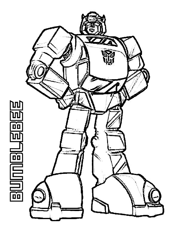 Exciting Transformers Coloring Pages Printable 21