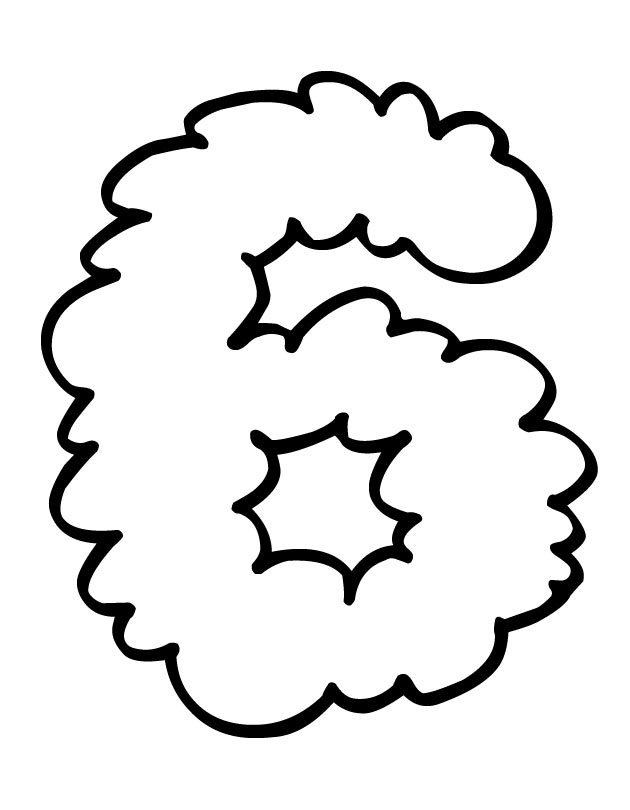 Fluffy Cloud Coloring Pages Printable 18