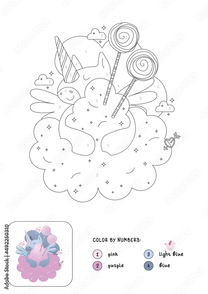 Fluffy Cloud Coloring Pages Printable 24